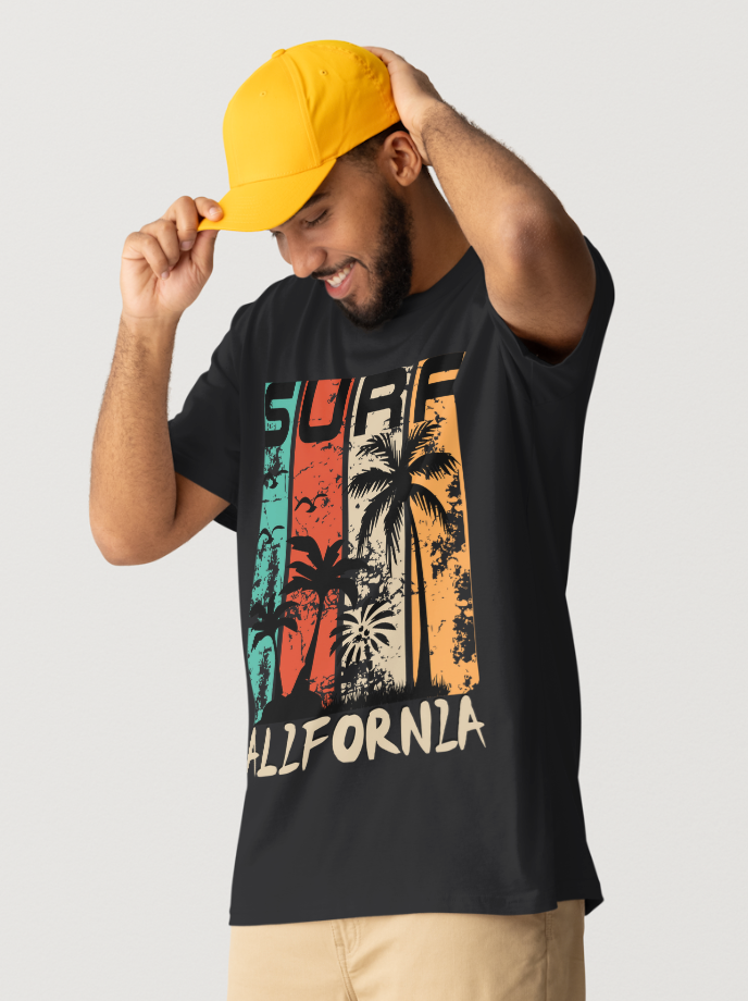 Vintage Coastal Drop: The California Surf Tee