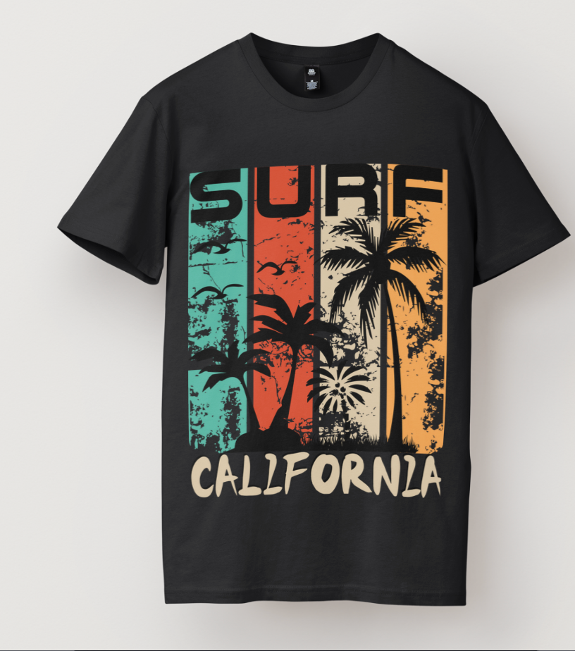 Vintage Coastal Drop: The California Surf Tee